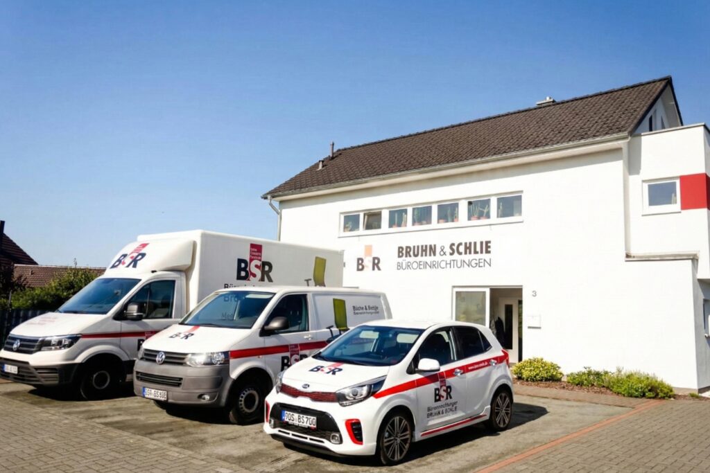 Der Schwerpunkt des Unternehmens liegt seit Beginn auf der Planung und Umsetzung von Büro- und Objekteinrichtungen für den professionellen Einsatz.